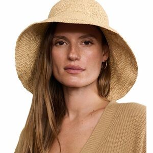 Jenni Kayne Crocheted Raffia Sun Hat